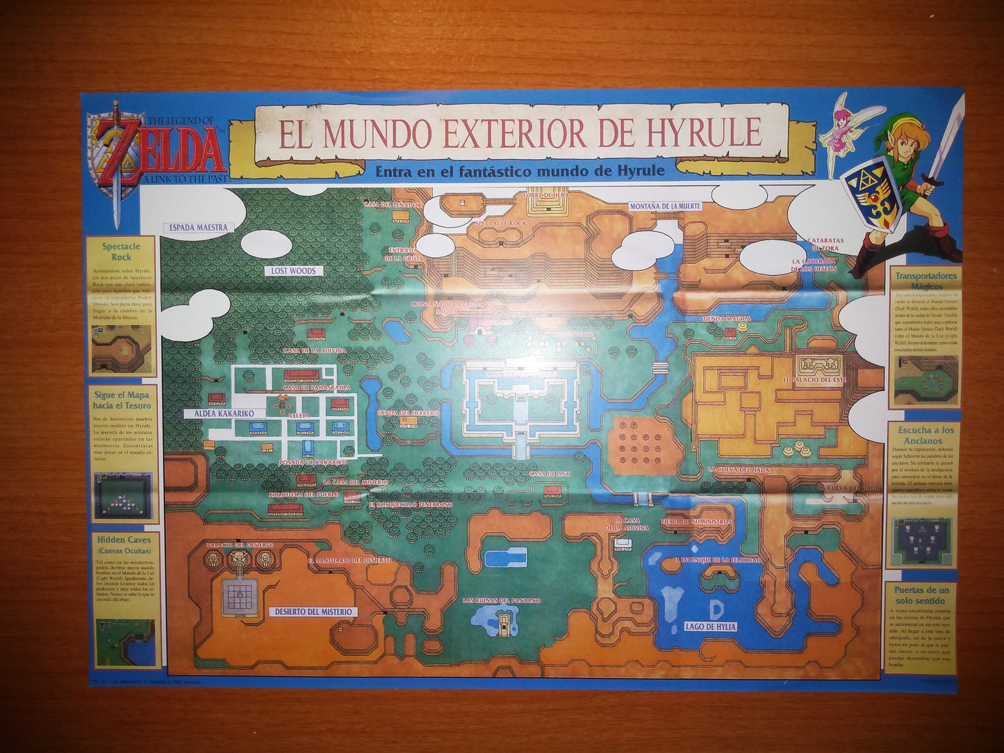 Zelda A Link To The Past PAL Español SNES - Super Nintendo
