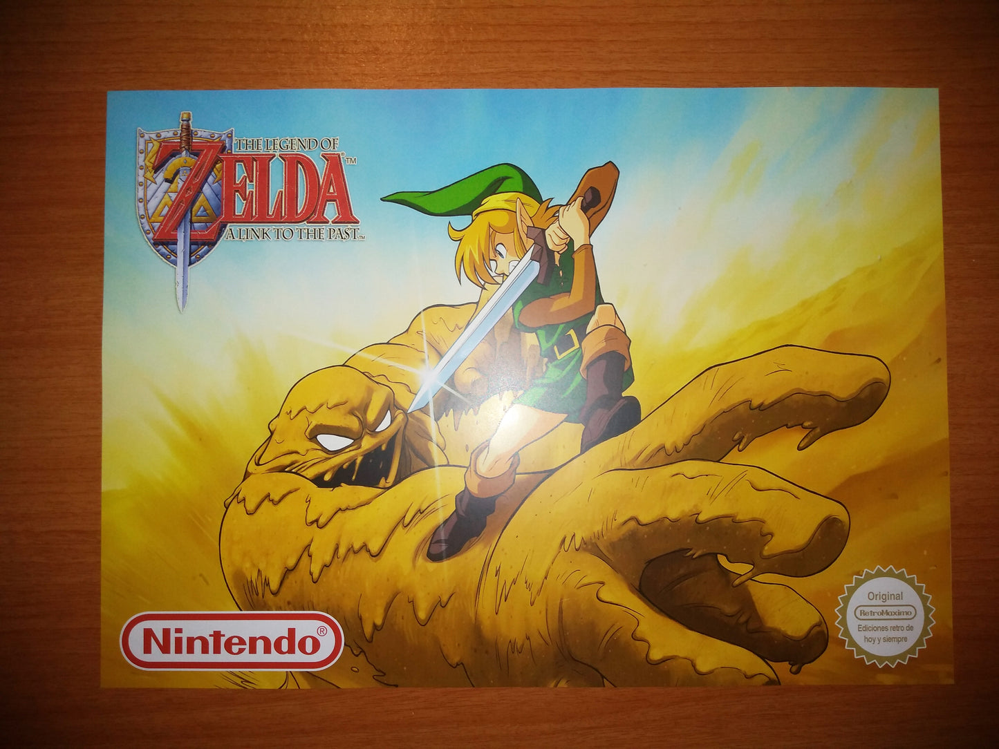 Zelda A Link To The Past PAL Español SNES - Super Nintendo
