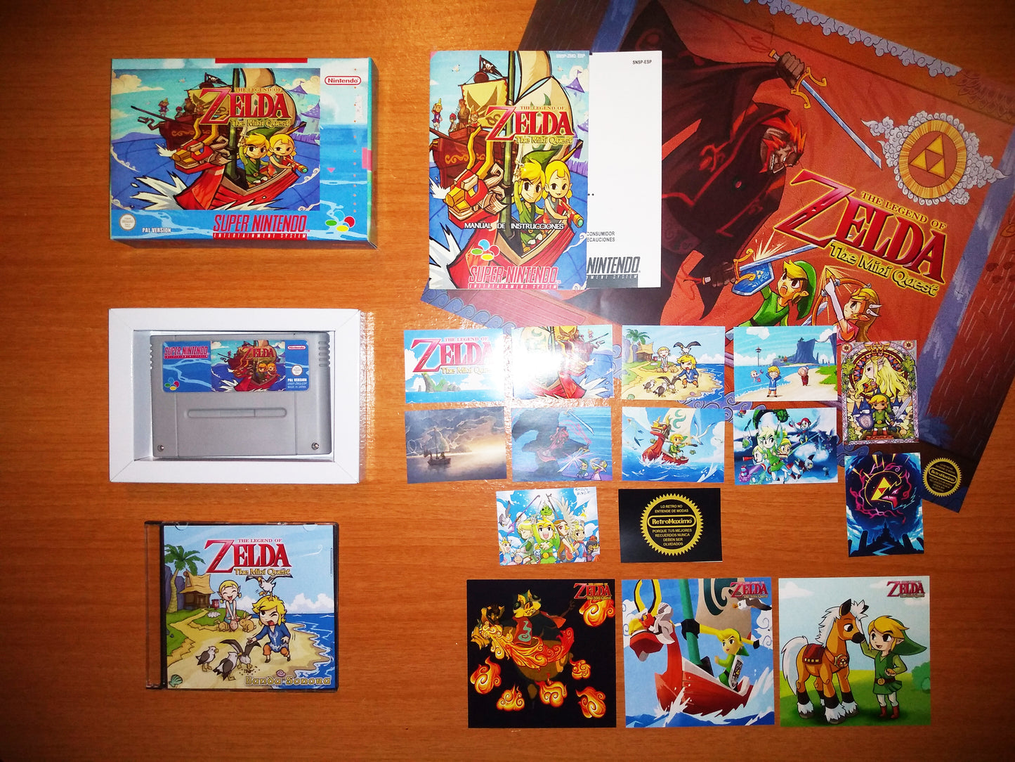 Zelda The Mini Quest PAL Super Nintendo - Snes - Super Famicom