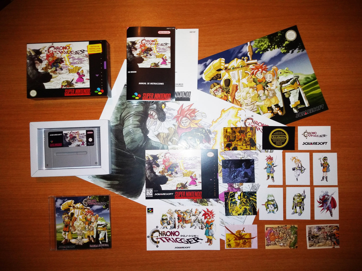 Chrono Trigger PAL Español (Region Free) - Super Nintendo - Snes RPG
