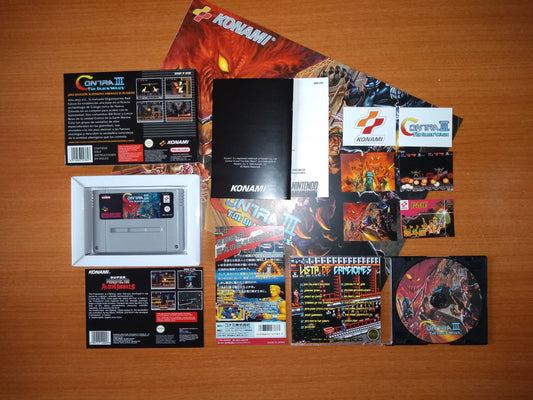 Contra III: The Alien Wars PAL - Super Nintendo - Snes