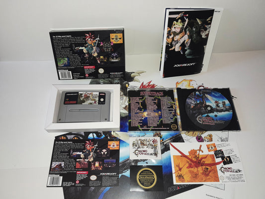 Chrono Trigger PAL ENGLISH (Region Free) - Super Nintendo - Snes RPG