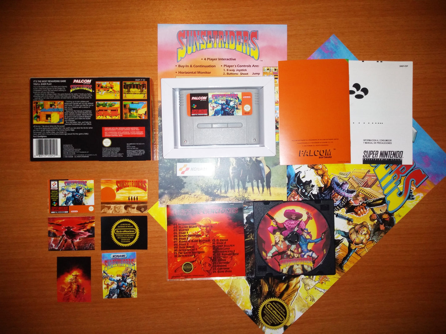 Sunset Riders PAL - Super Nintendo - Snes