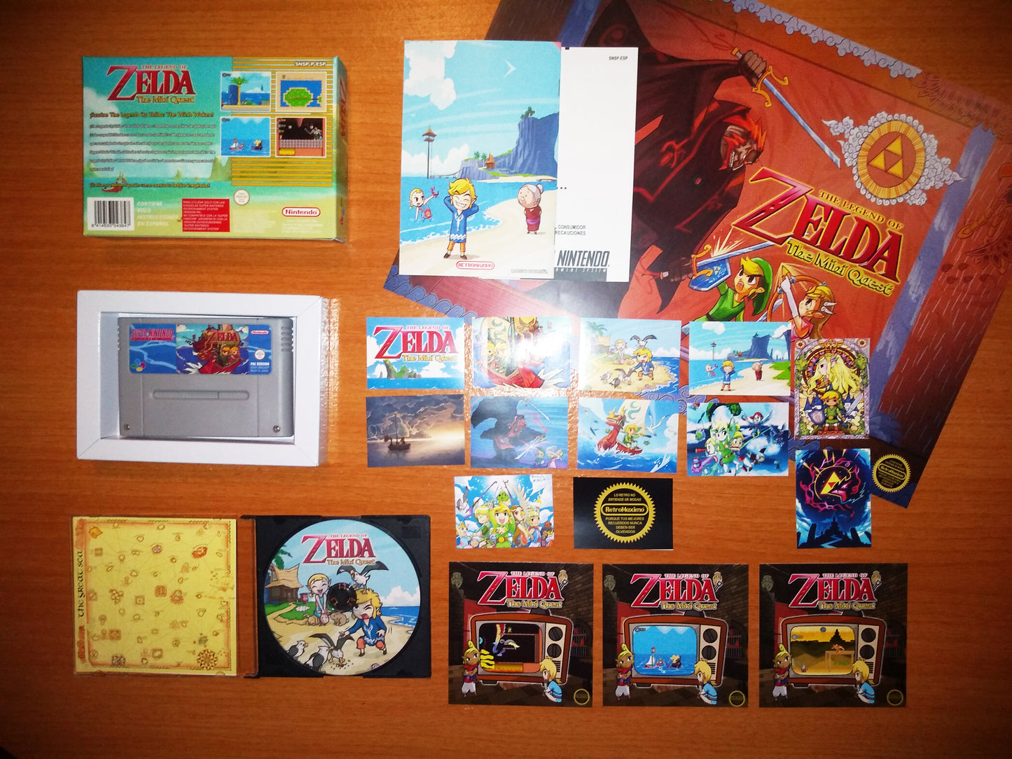 Zelda The Mini Quest PAL Super Nintendo - Snes - Super Famicom