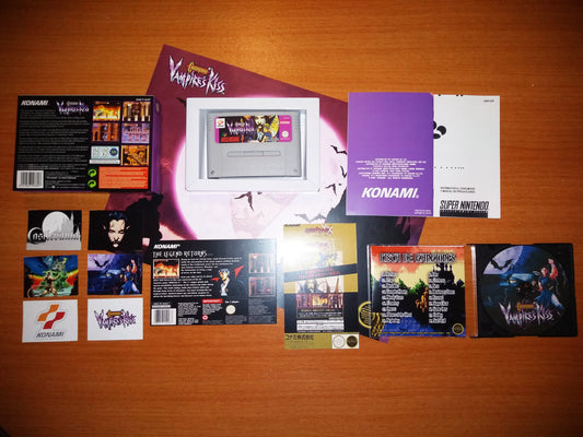 Castlevania: Vampire's Kiss PAL Super Nintendo - Snes - Super Famicom