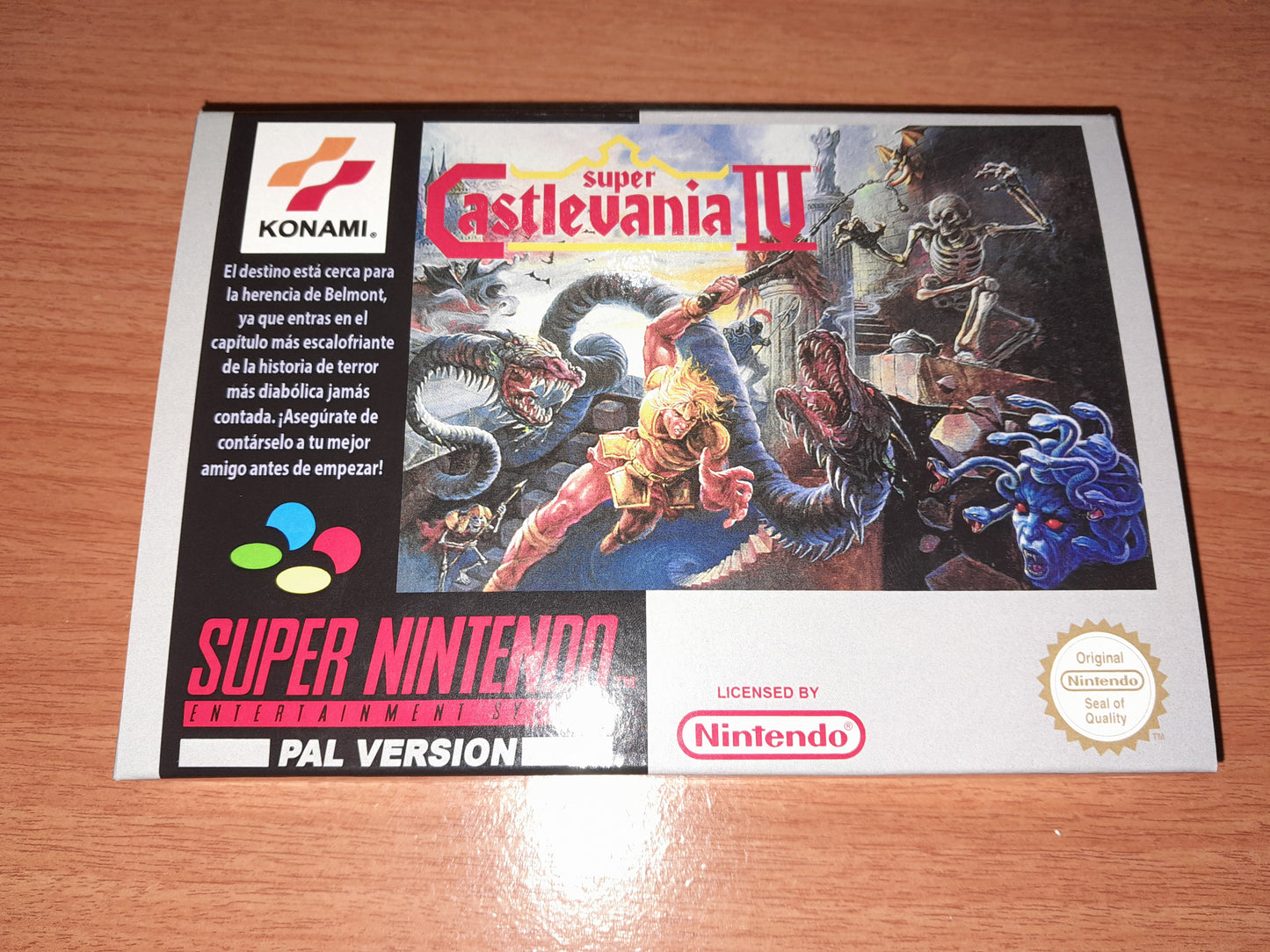 Super Castlevania IV PAL Super Nintendo - Snes - Super Famicom