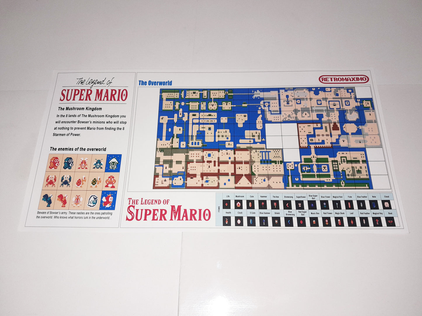 The Legend of Super Mario - Save Mushroom Kingdom - Game Boy Advance - Nintendo DS