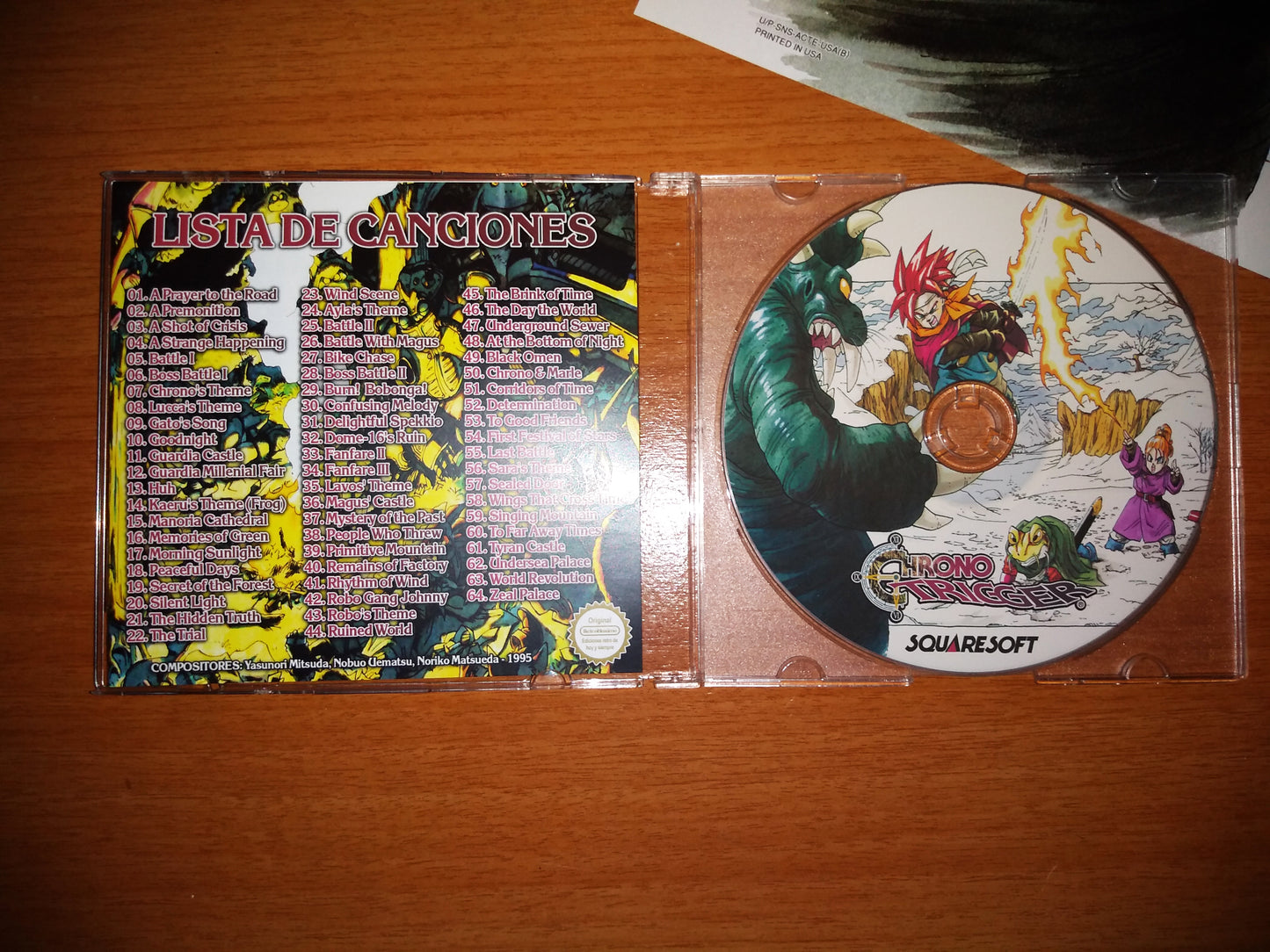 Chrono Trigger PAL Español (Region Free) - Super Nintendo - Snes RPG