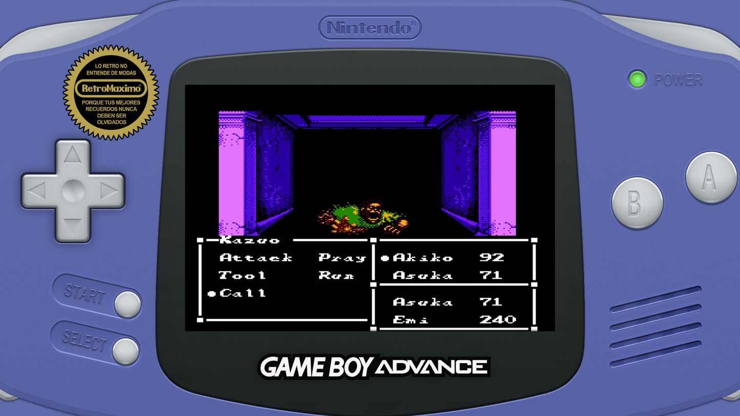Sweet Home Game Boy Advance - GBA - Nintendo DS - Sweet Home Famicom