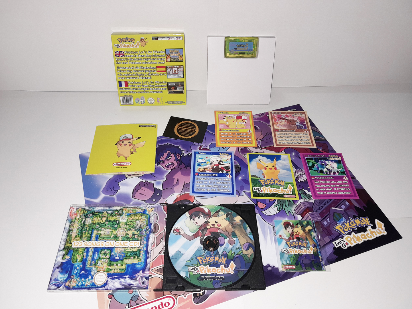 Pokémon Let's Go Pikachu! GBA Game Boy Advance - Nintendo DS