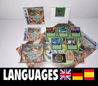 Pokémon Prism Game Boy Color English, German or Spanish- Game Boy Advance