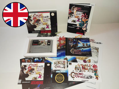 Chrono Trigger PAL ENGLISH (Region Free) - Super Nintendo - Snes RPG