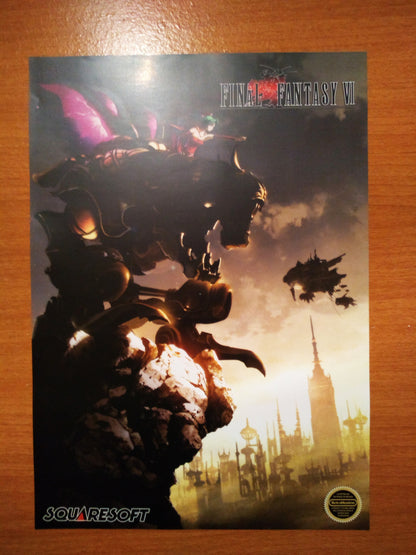 Final Fantasy VI PAL Español (Region Free) - Super Nintendo - Snes RPG
