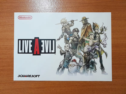 Live A Live PAL English SNES - Super Nintendo RPG