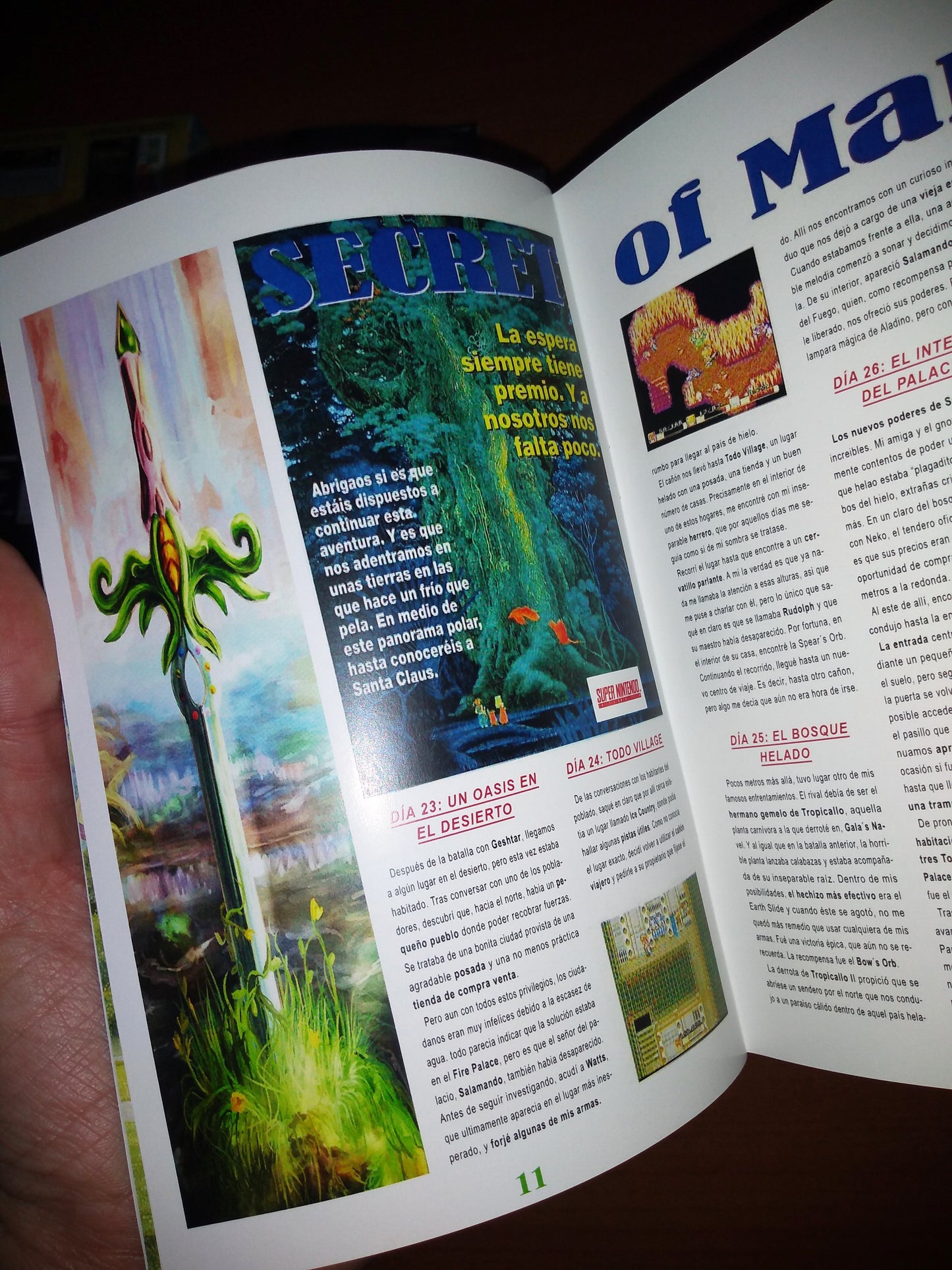 Secret Of Mana PAL España (Region Free) - Super Nintendo - Snes RPG