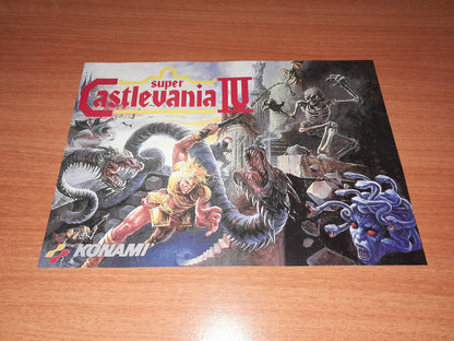 Super Castlevania IV PAL Super Nintendo - Snes - Super Famicom