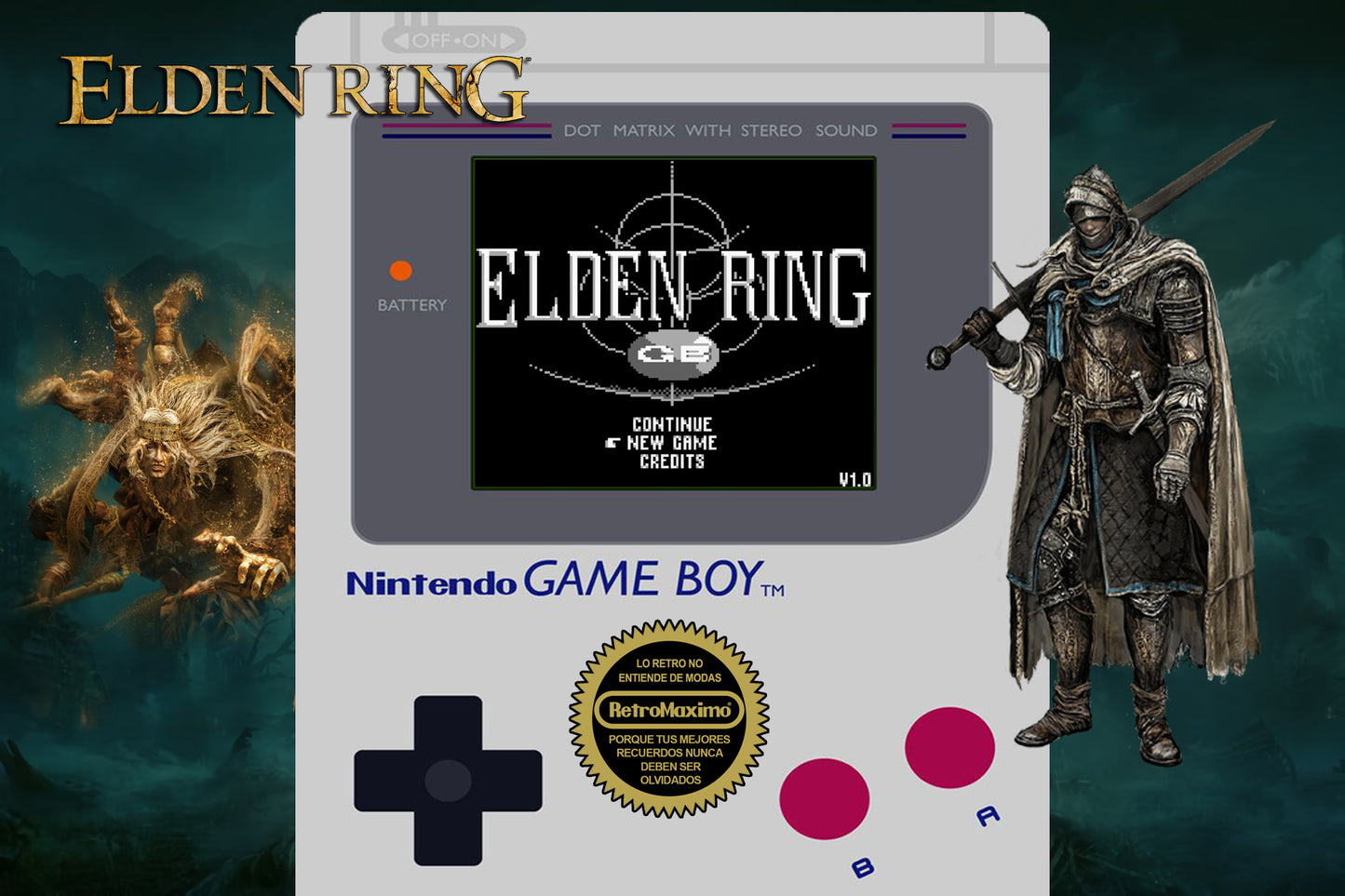 Elden Ring Nintendo Game Boy - Game Boy Color - GBA - Game Boy Advance