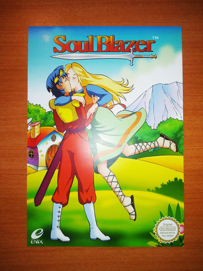 Soul Blazer PAL Español - Super Nintendo - Snes RPG