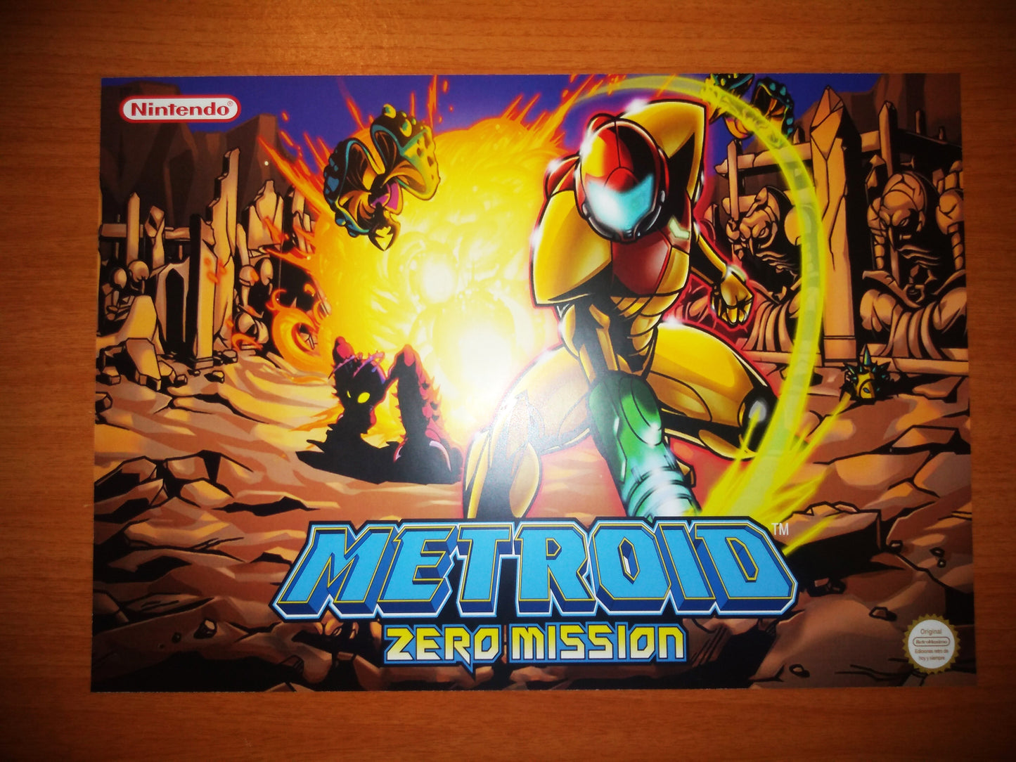 Metroid Zero Mission Game Boy Advance GBA - Game Boy Advance