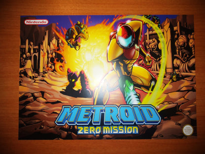 Metroid Zero Mission Game Boy Advance GBA - Game Boy Advance