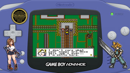 Final Fantasy VII Pixel Edition Game Boy Advance - GBA - Nintendo DS - Final Fantasy 7 Nes Nintendo