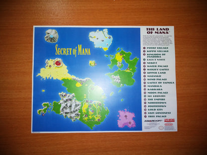 Secret Of Mana PAL España (Region Free) - Super Nintendo - Snes RPG