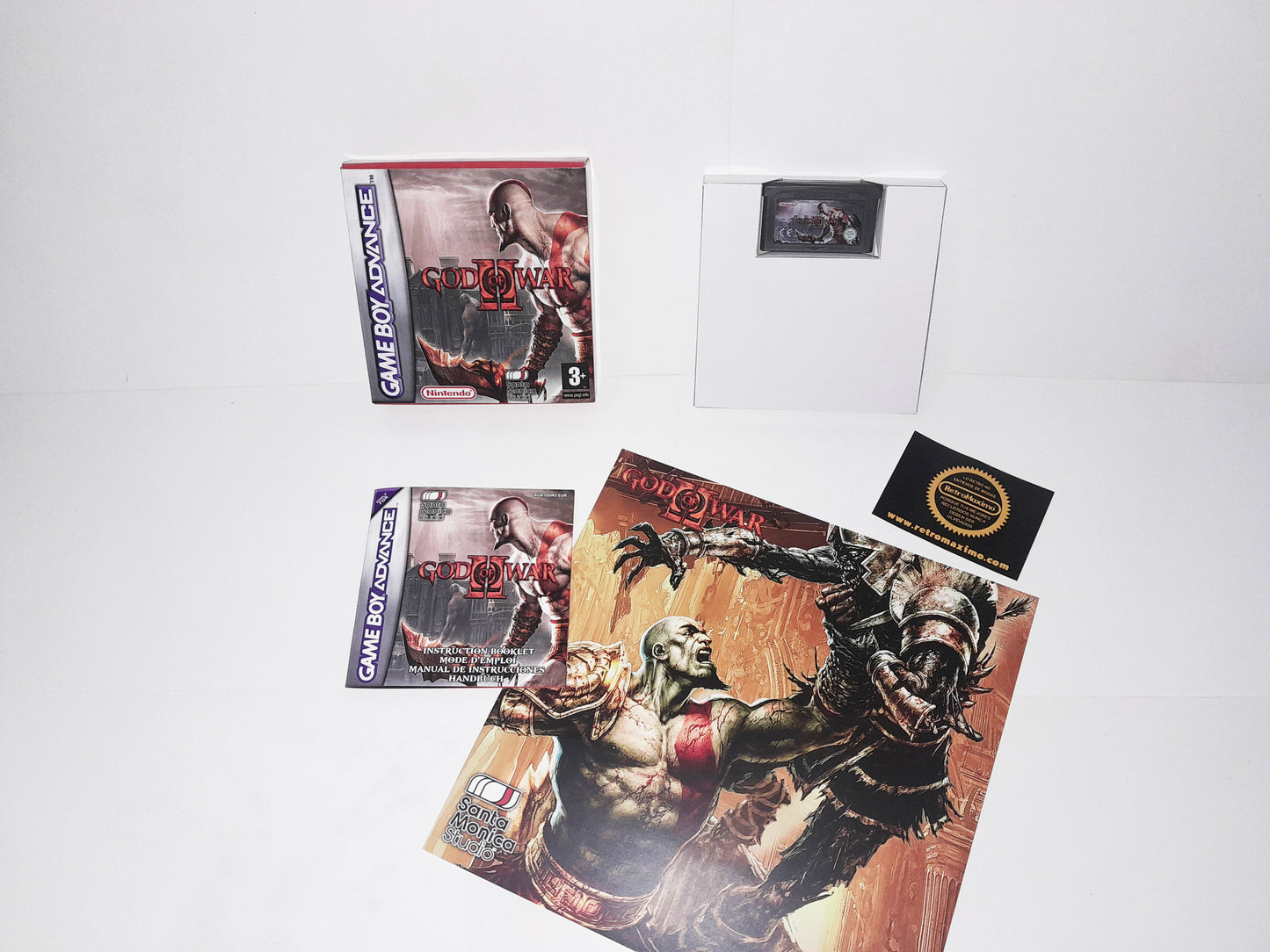 God Of War 2 - Game Boy Advance - Nintendo DS