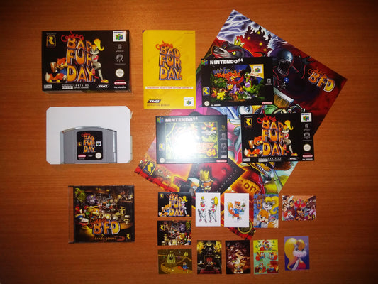 Conker's Bad Fur Day N64 - Nintendo 64 - Conker 64
