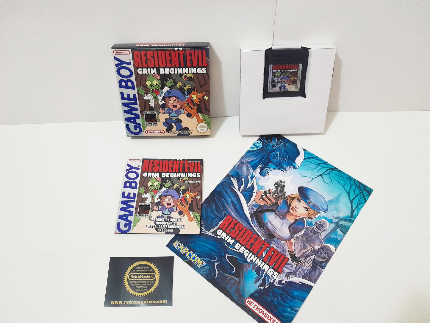 Resident Evil Grim Begginings Game Boy - Game Boy Color - Game Boy Advance