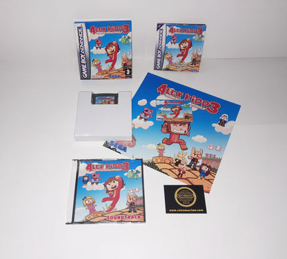 Alex Kidd 3 Curse in Miracle World Game Boy Advance - GBA - Nintendo DS