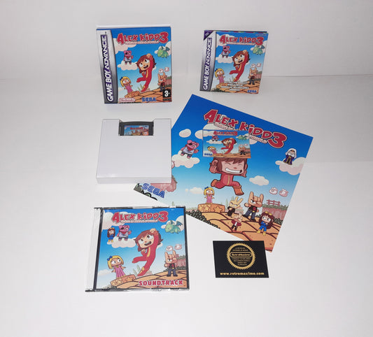 Alex Kidd 3 Curse in Miracle World Game Boy Advance - GBA - Nintendo DS