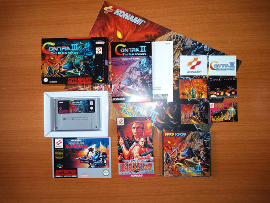 Contra III: The Alien Wars PAL - Super Nintendo - Snes