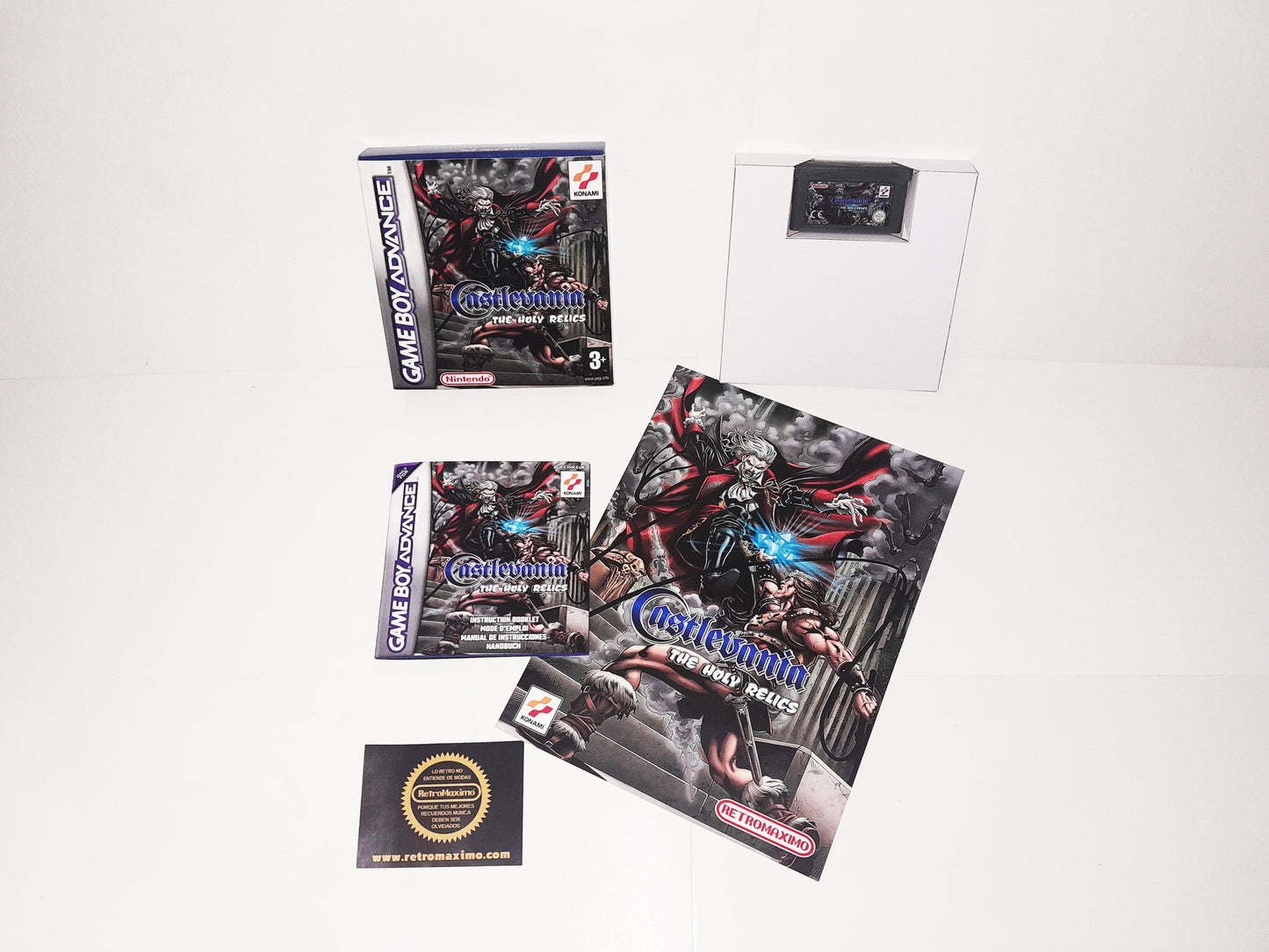 Castlevania The Holy Relics - Game Boy Advance - Nintendo DS