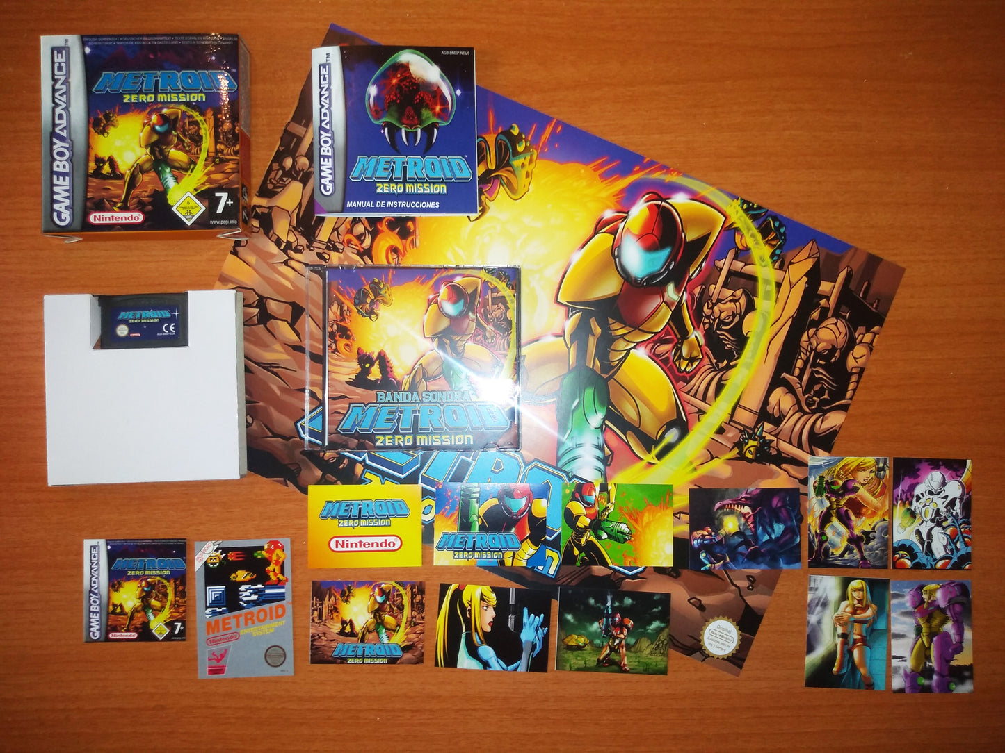 Metroid Zero Mission Game Boy Advance GBA - Game Boy Advance