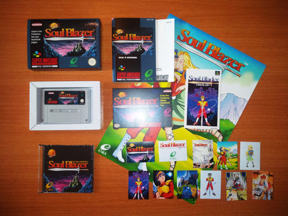 Soul Blazer PAL Español - Super Nintendo - Snes RPG