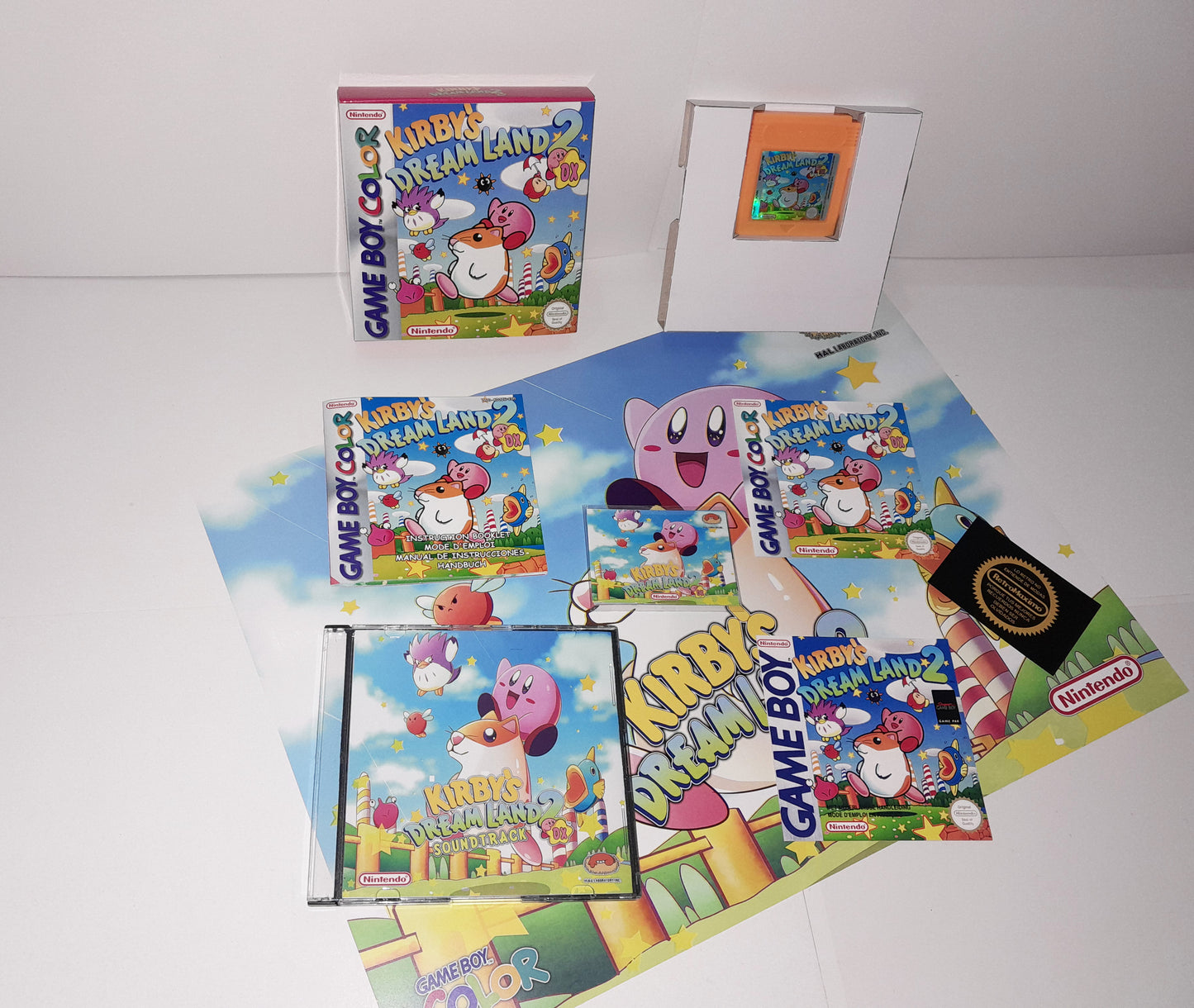 Kirby's Dream Land 2 DX Game Boy Color - Game Boy Advance
