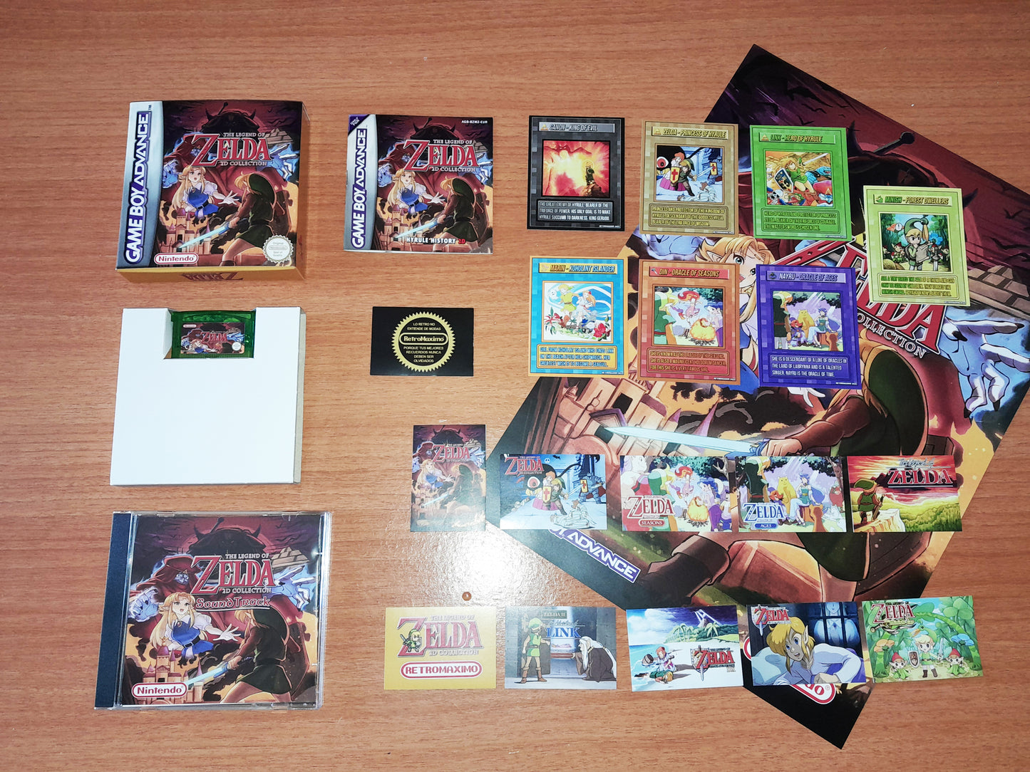 The Legend Of Zelda 2D Collection - Game Boy Advance - Gba - Nintendo DS