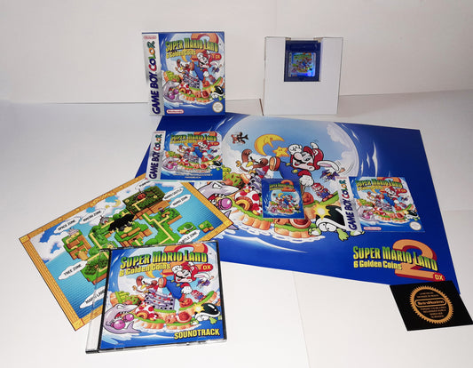Super Mario Land 2 DX Game Boy Color - Game Boy Advance