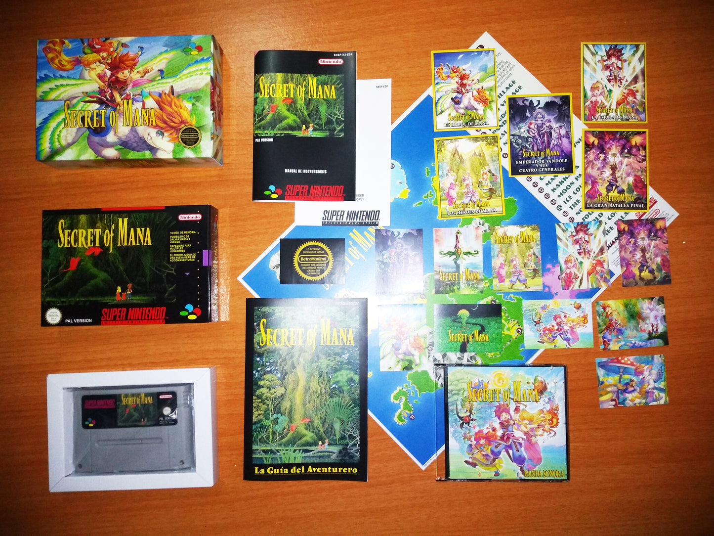 Secret Of Mana PAL España (Region Free) - Super Nintendo - Snes RPG