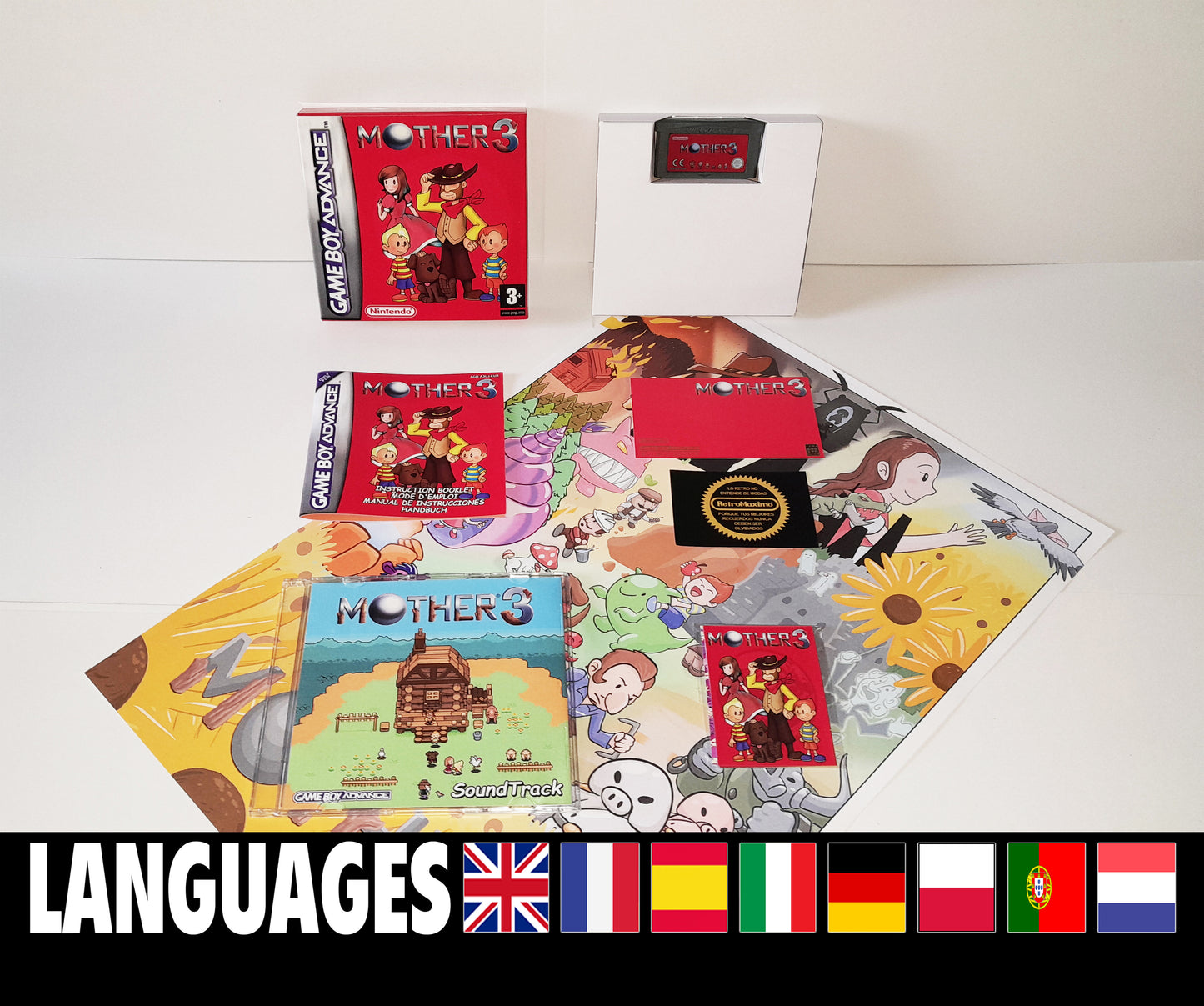 Mother 3 Game Boy Advance - GBA - Nintendo DS