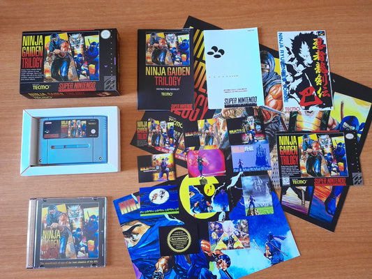 Ninja Gaiden Trilogy PAL Super Nintendo - Snes - Super Famicom