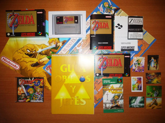 Zelda A Link To The Past PAL Español SNES - Super Nintendo
