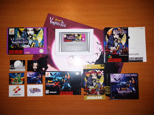 Castlevania: Vampire's Kiss PAL Super Nintendo - Snes - Super Famicom