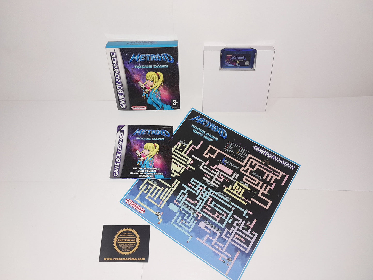 Metroid Rogue Dawn - Game Boy Advance - Nintendo DS