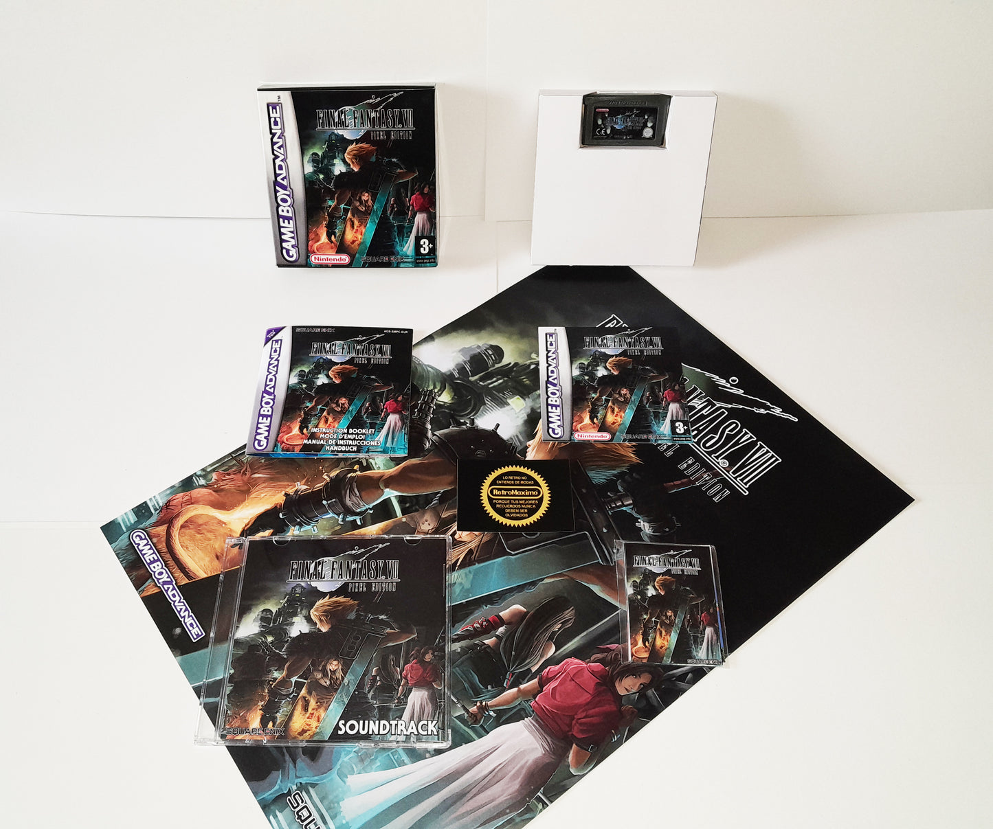 Final Fantasy VII Pixel Edition Game Boy Advance - GBA - Nintendo DS - Final Fantasy 7 Nes Nintendo