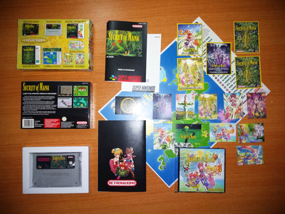 Secret Of Mana PAL España (Region Free) - Super Nintendo - Snes RPG