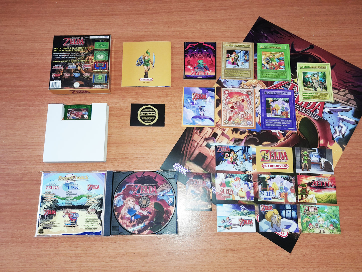 The Legend Of Zelda 2D Collection - Game Boy Advance - Gba - Nintendo DS