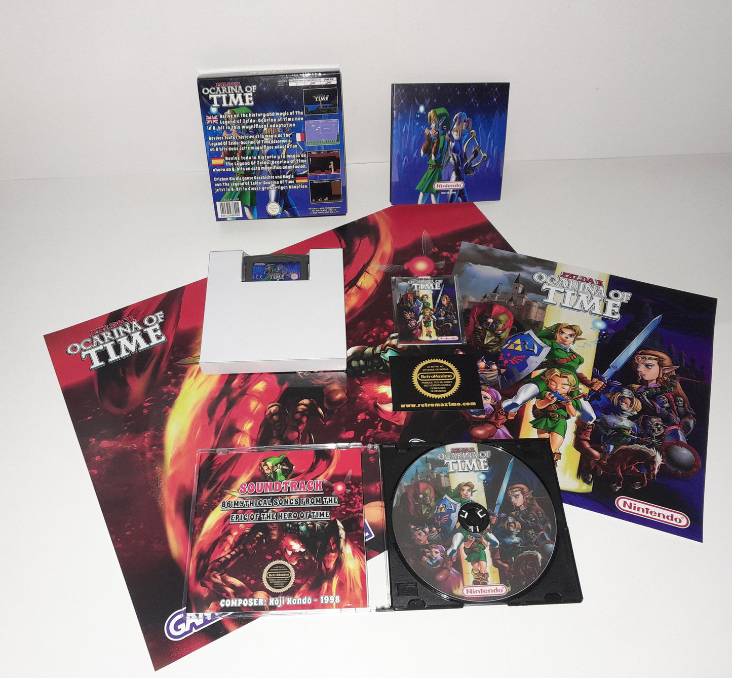 Zelda II Ocarina Of Time Game Boy Advance - GBA - Nintendo DS