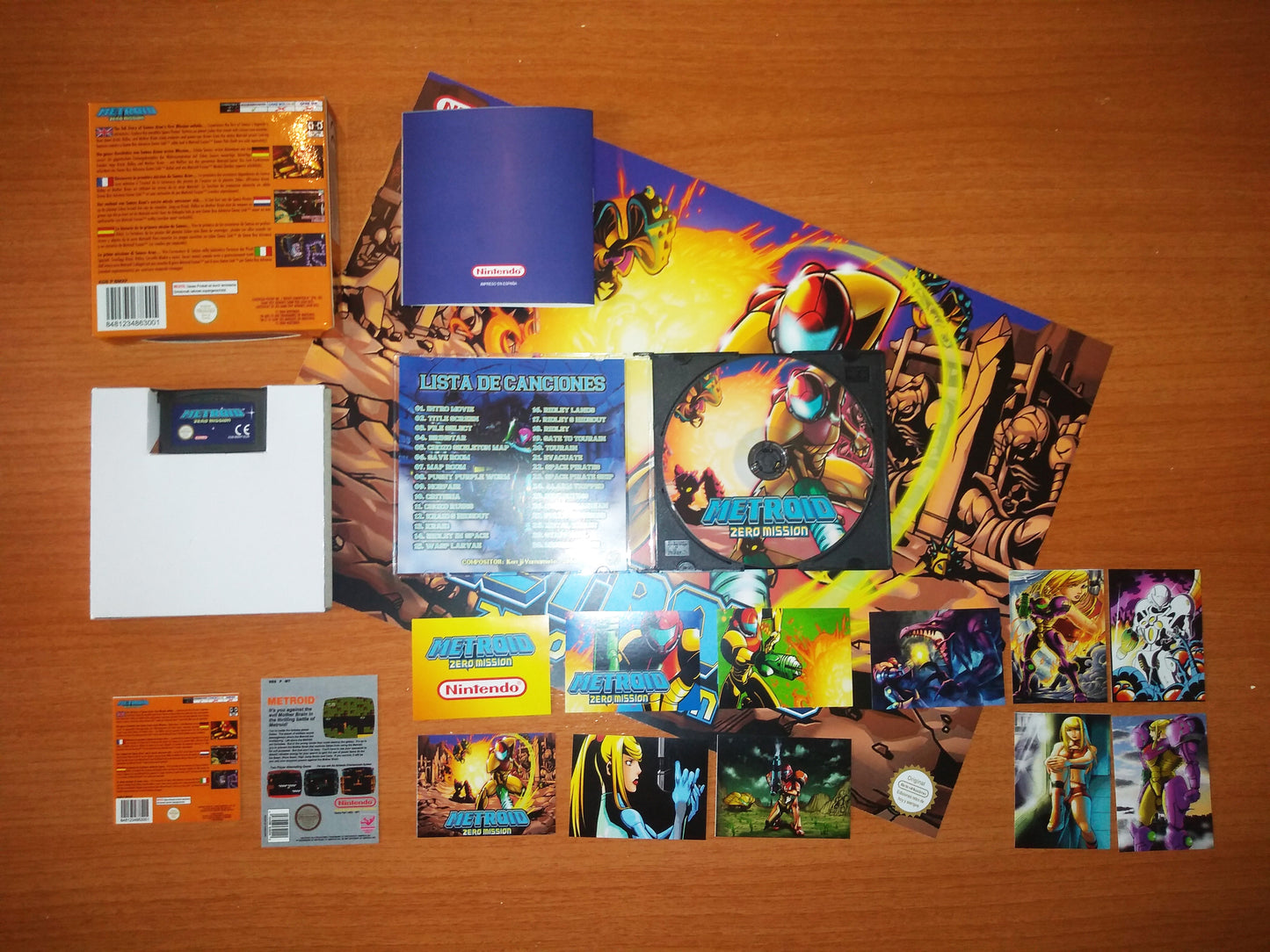 Metroid Zero Mission Game Boy Advance GBA - Game Boy Advance