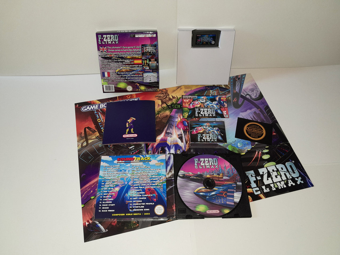 F-Zero Climax Game Boy Advance GBA - Game Boy Advance